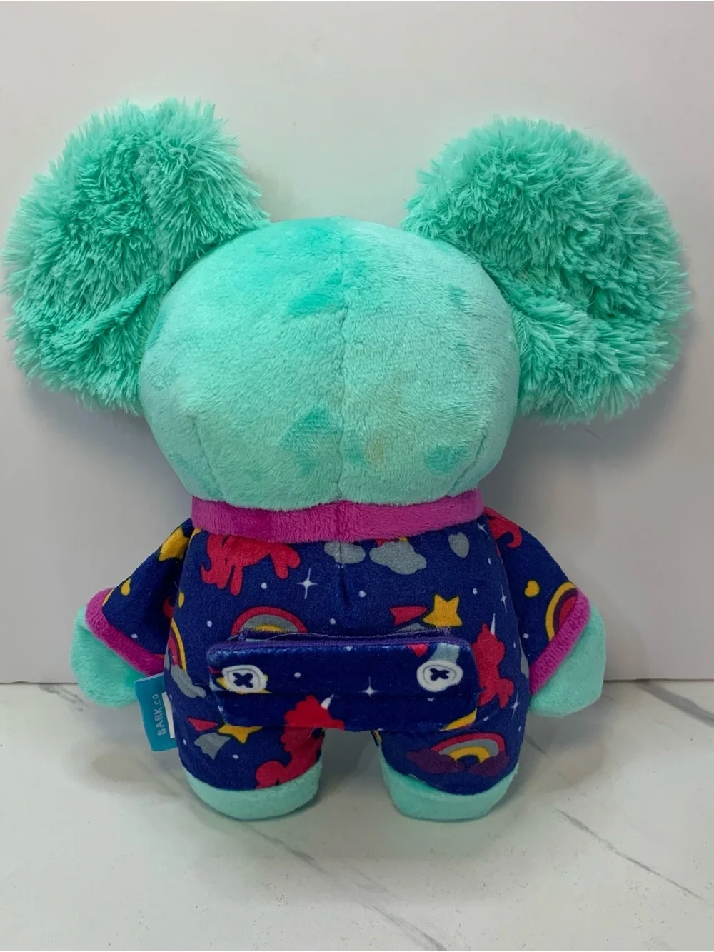 Bark box Multicolor Plush Dog Toy Set of 4